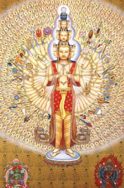 Avalokiteshvara: one-made-of-many